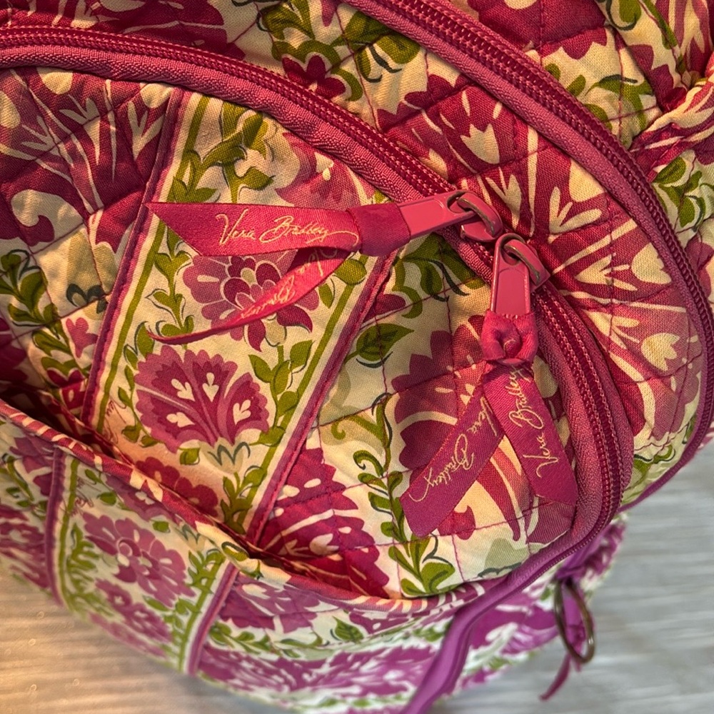 Vera Bradley Julep Tulip Quilted Laptop Backpack - Picture 2 of 11